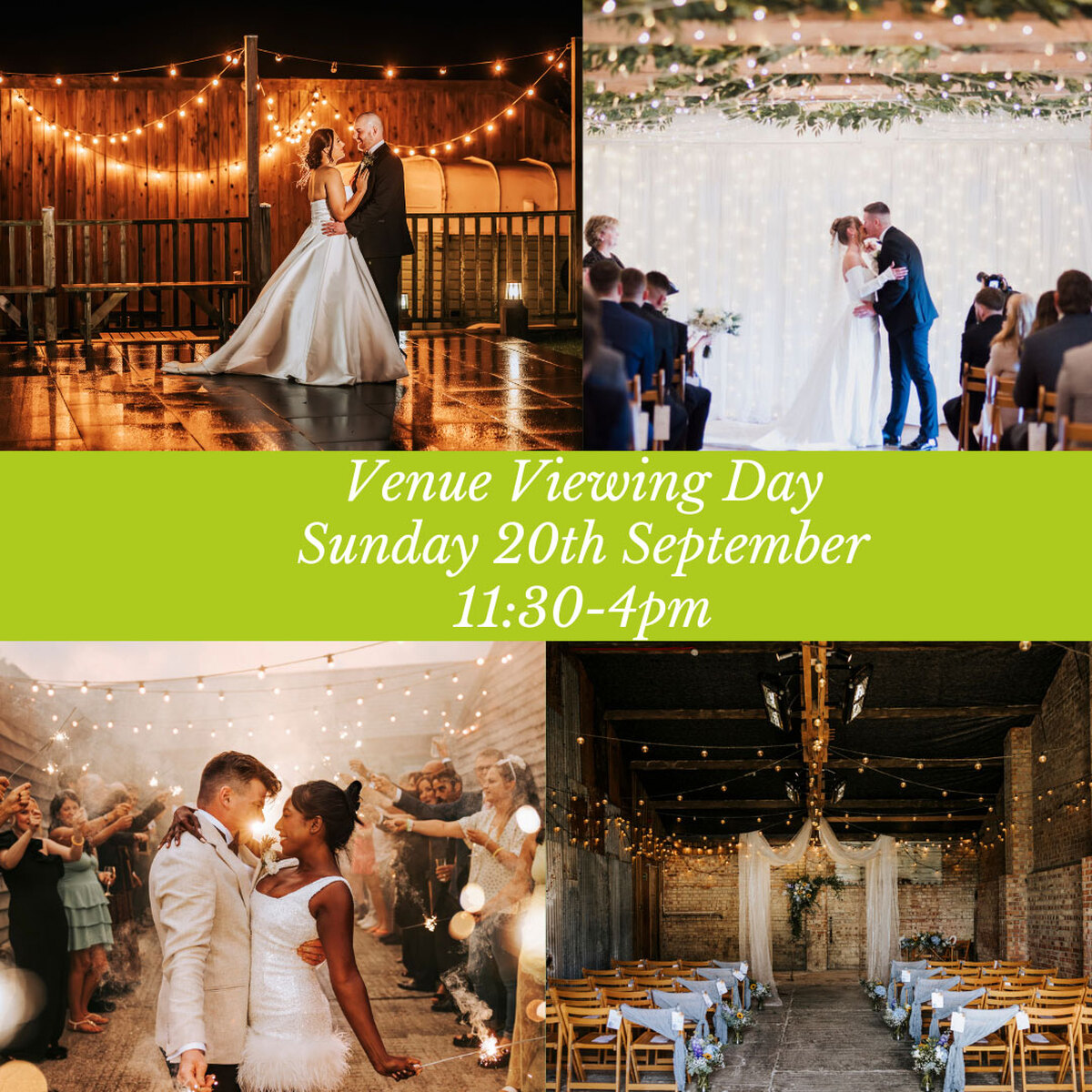 Venue Viewing Day at The Green Cornwall