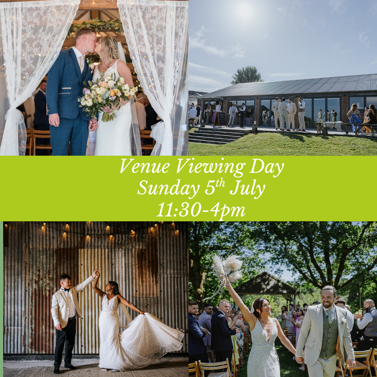 The Green Venue Viewing Day 5th July 2026
