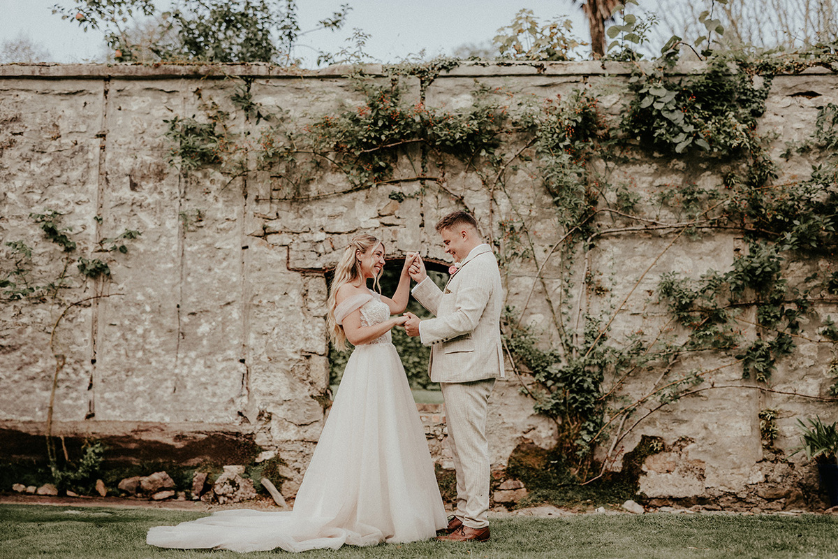 Wedding at Scorrier House, Cornwall