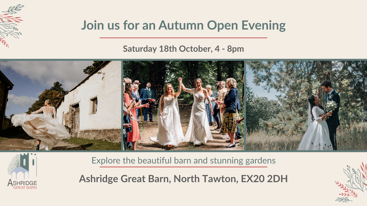 Autumn Open Evening at Ashridge Great Barn