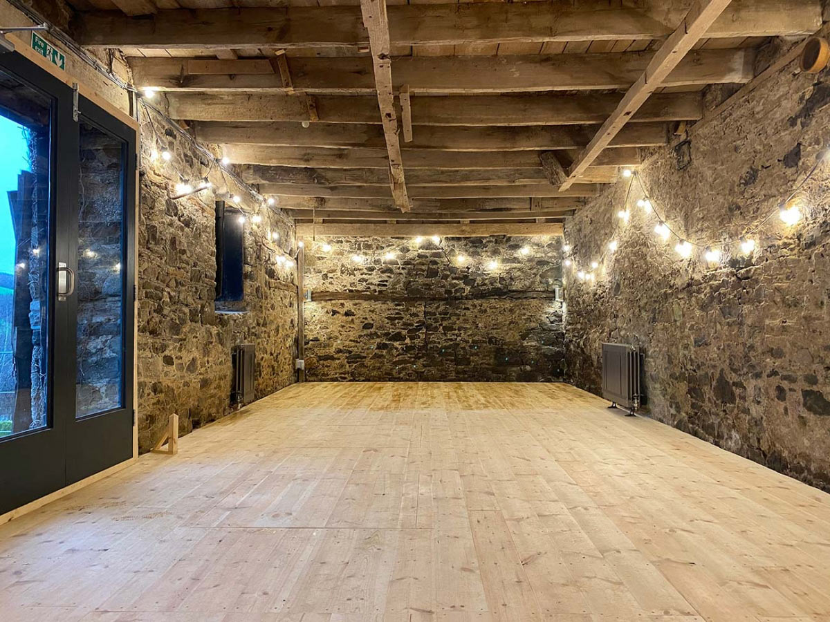 Rustic romance at Pengenna Manor