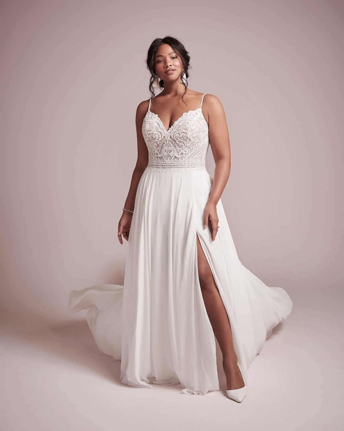 Green is the new white at Bliss Bridal Gowns