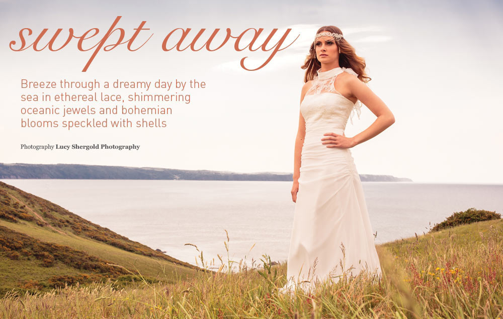 Wedding Dresses Devon | Ocean Kave | Lucy Shergold Photography