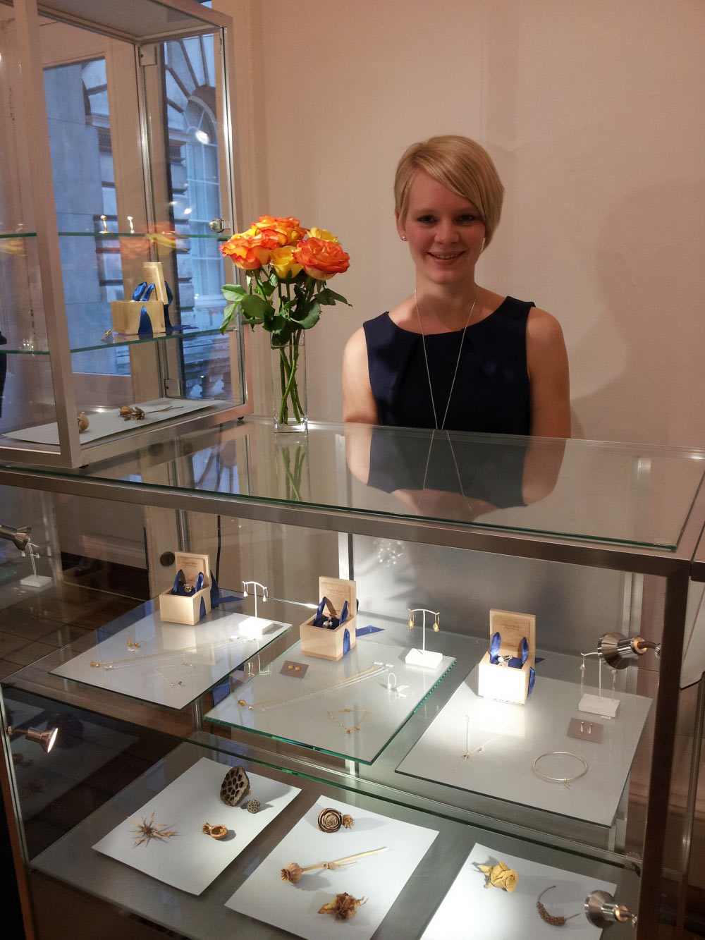 Cornish Jeweller Victoria Walker Selected for Goldsmith's Fair