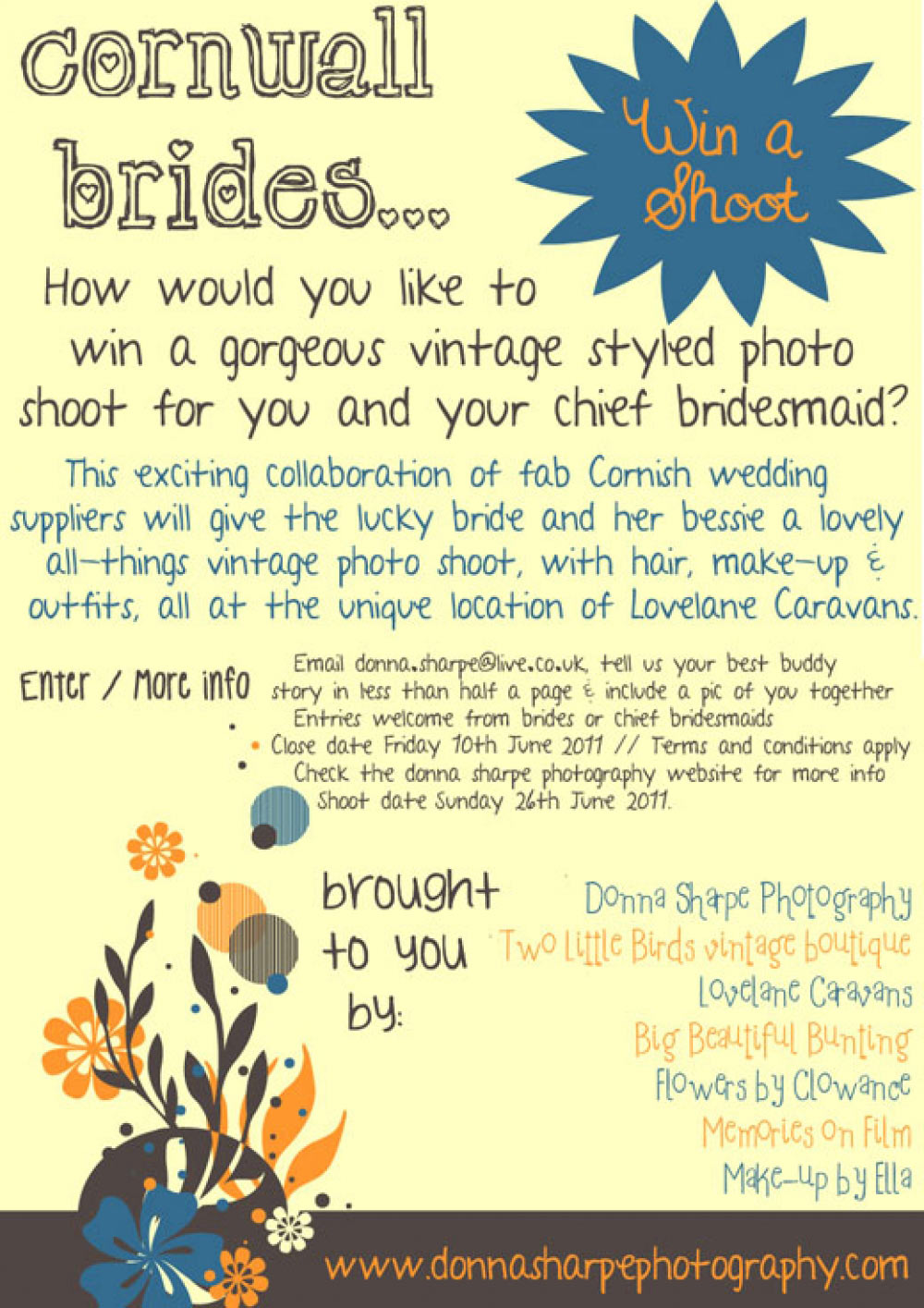 Win a Vintage Styled Photo Shoot