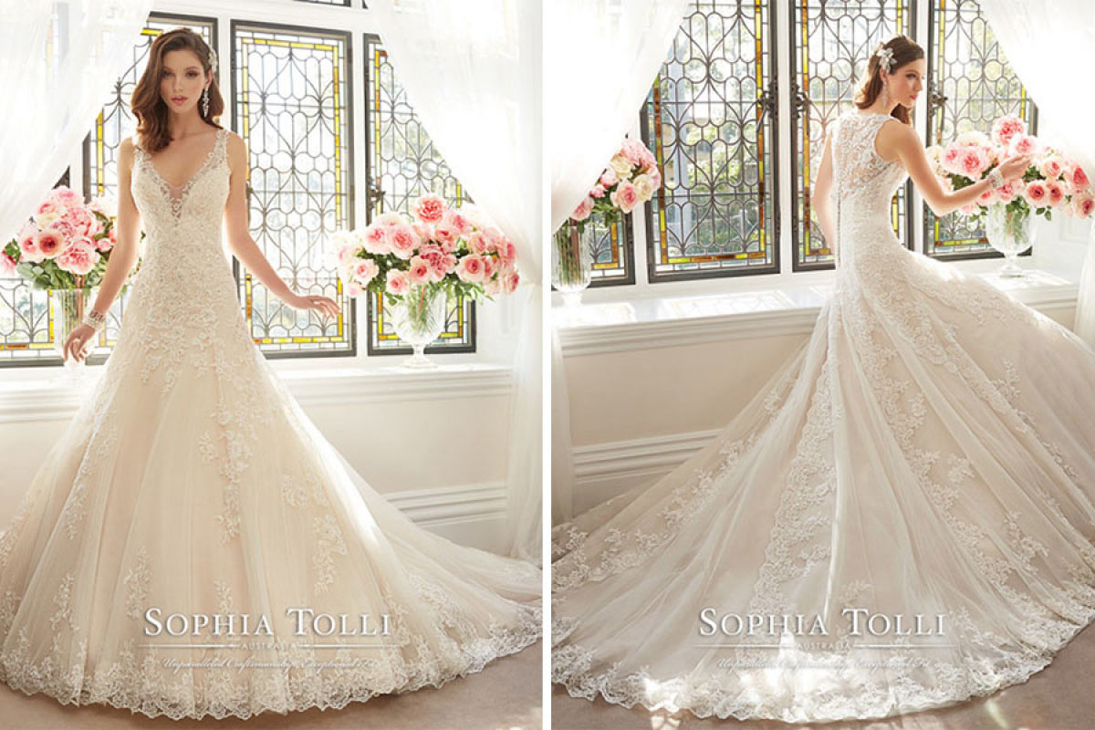 Sophia Tolli designer weekend at The Bridal House of Cornwall