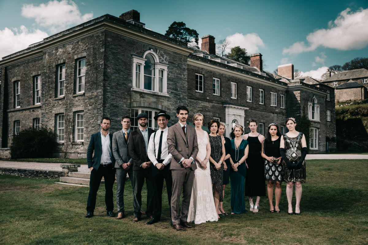 Wedding at Boconnoc, Cornwall