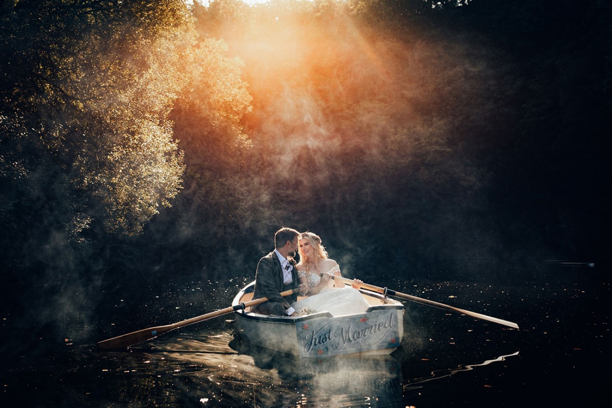 Elopement wedding at Cornish Tipi Weddings, Cornwall