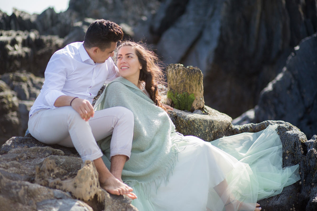 Beach Engagement Shoot Devon
