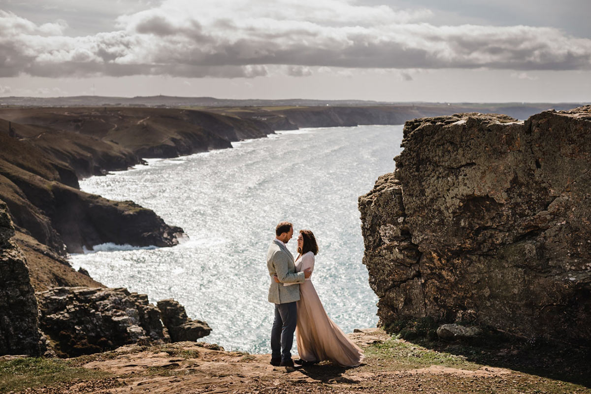 Wedding at Driftwood Spars, Cornwall