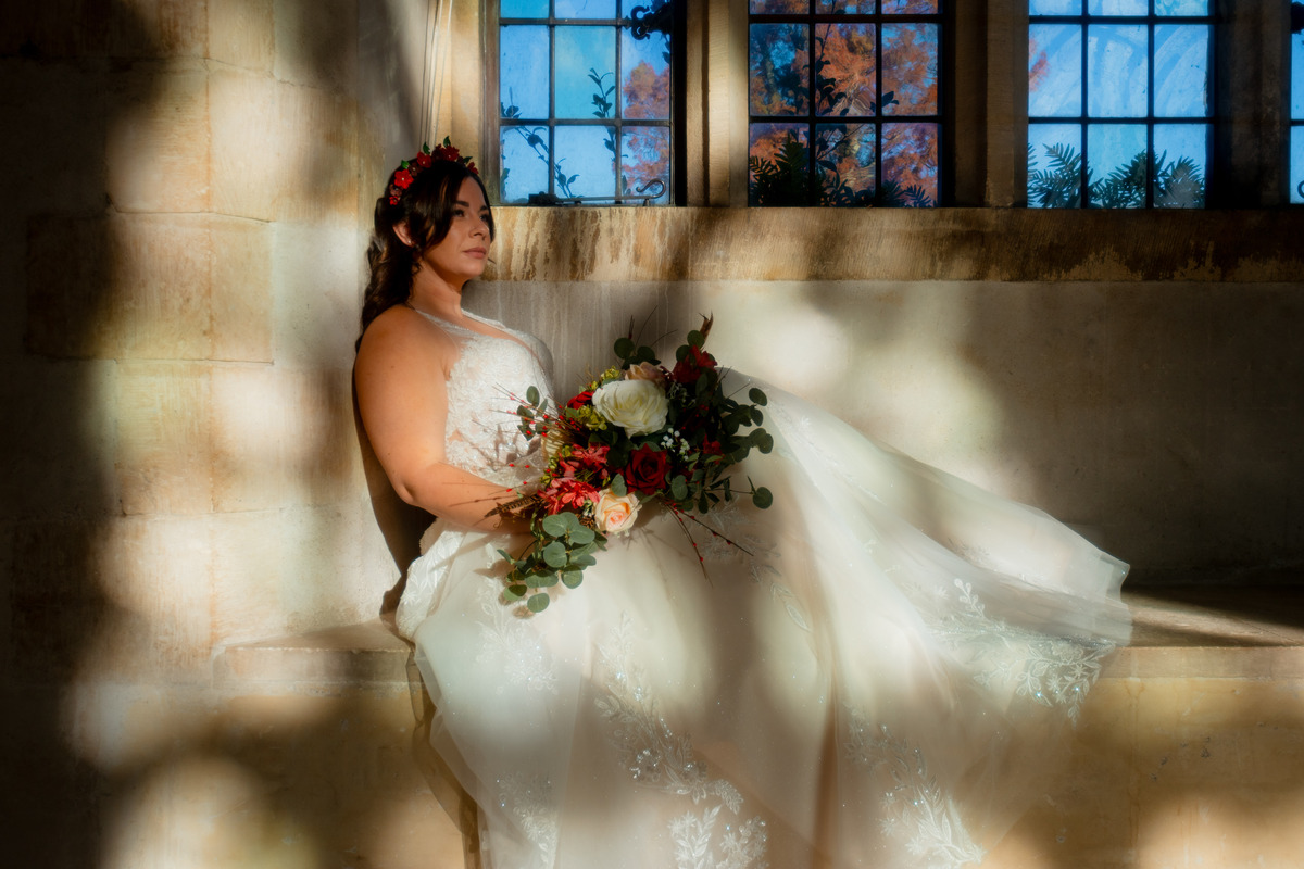 Wedding styling: winter wonder at Dartington Hall