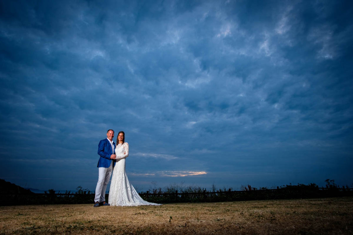 A sun-dappled clifftop celebration at Ocean Kave