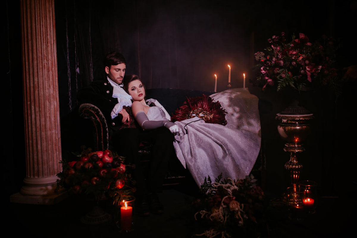 Opulent romance, theatrical feasting and a twist of Poldark
