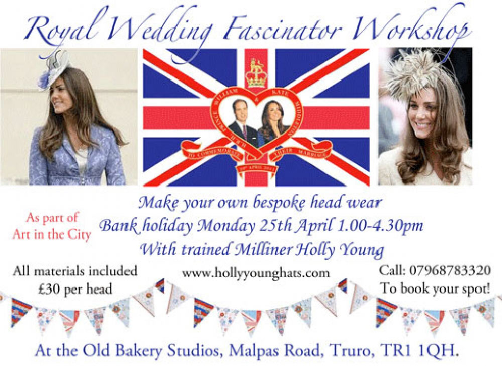 Holly Young Hats - Royal Wedding Fascinator Workshop