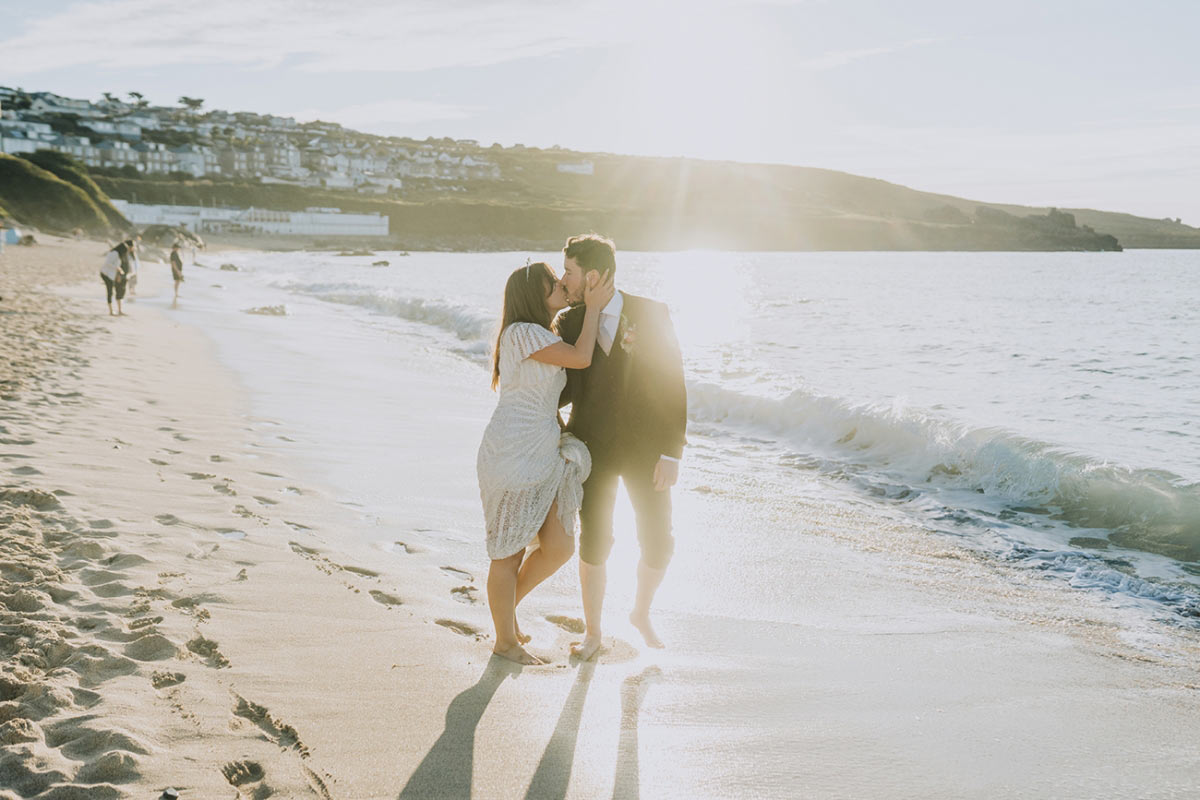 Wedding in St Ives, Cornwall