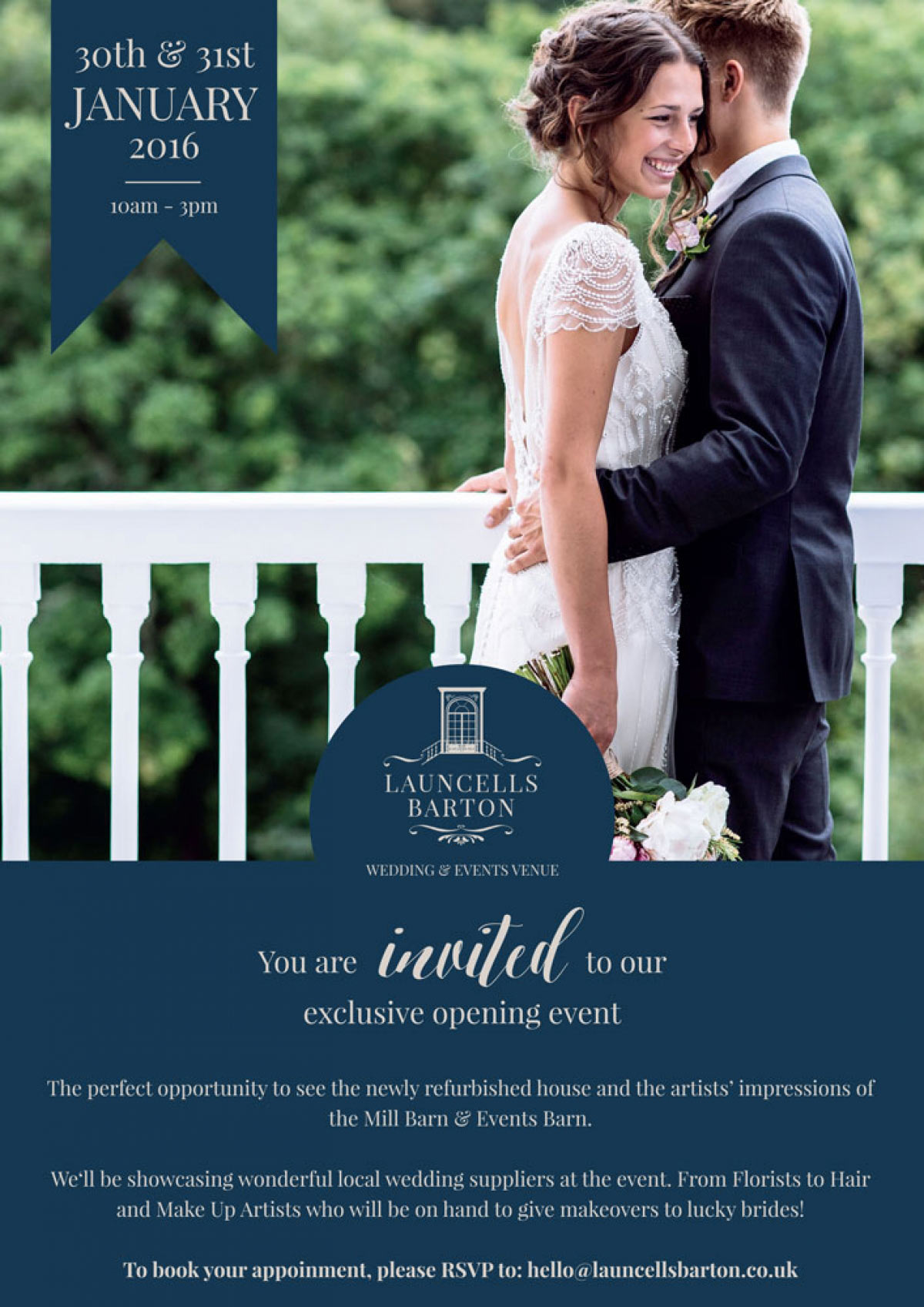 Exclusive Opening Event at Launcells Barton