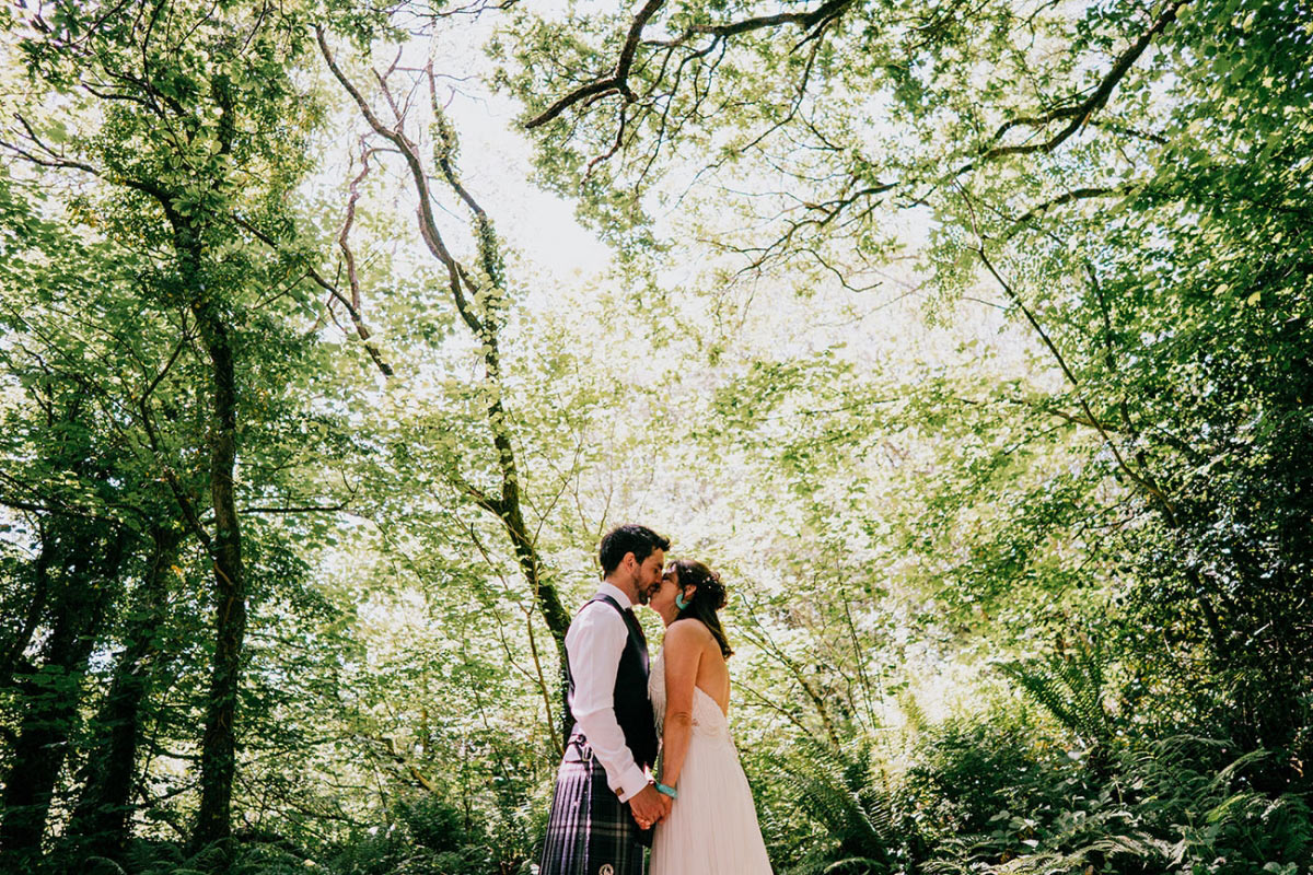 Wedding at Cornish Tipi Weddings, Cornwall