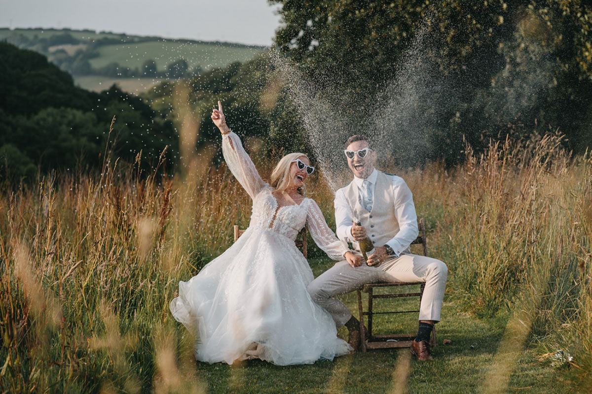 Wedding at Kilminorth, Cornwall