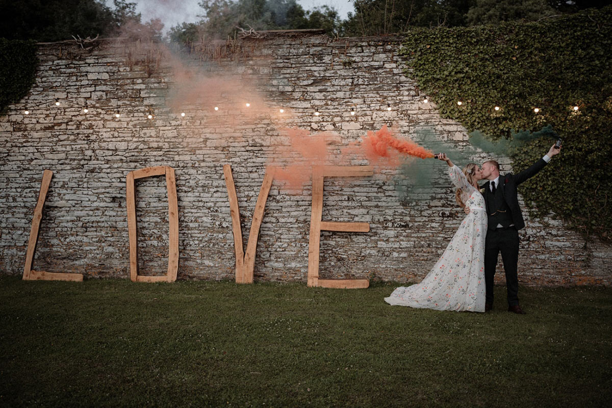 Wedding at Pencarrow, Cornwall