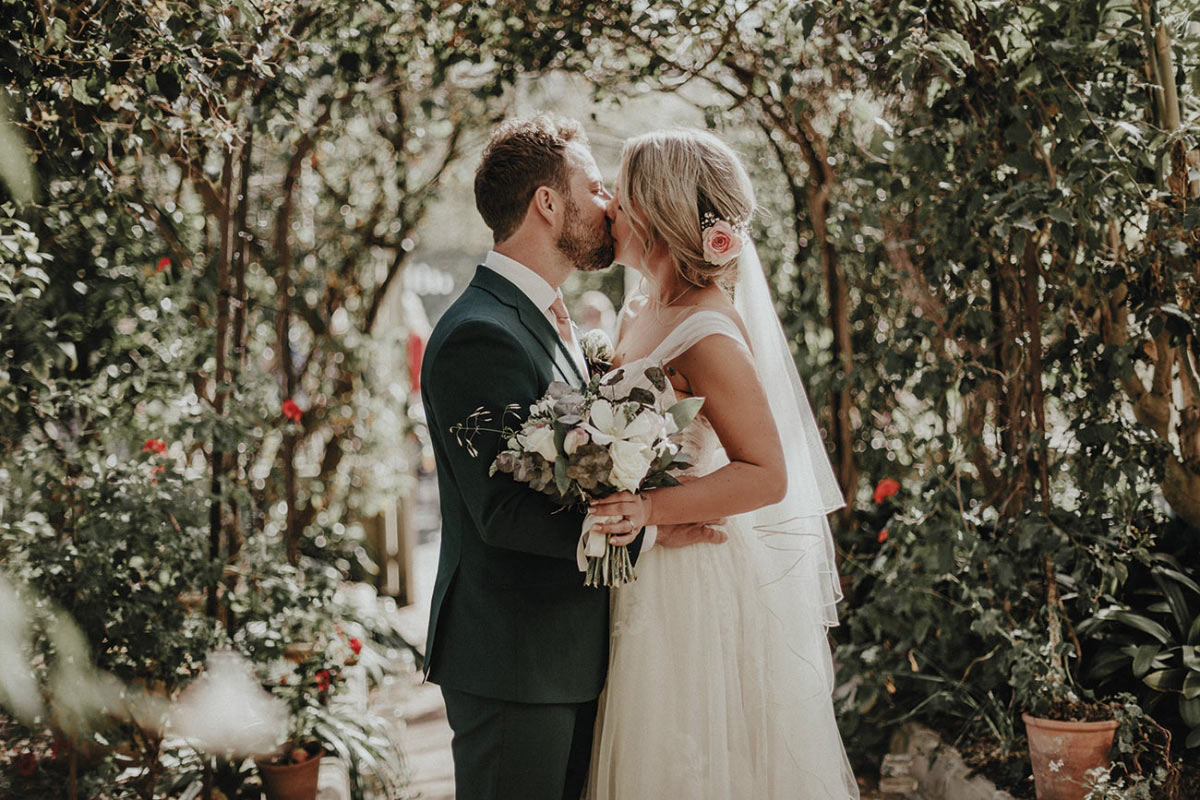 Wedding at Scorrier House, Cornwall