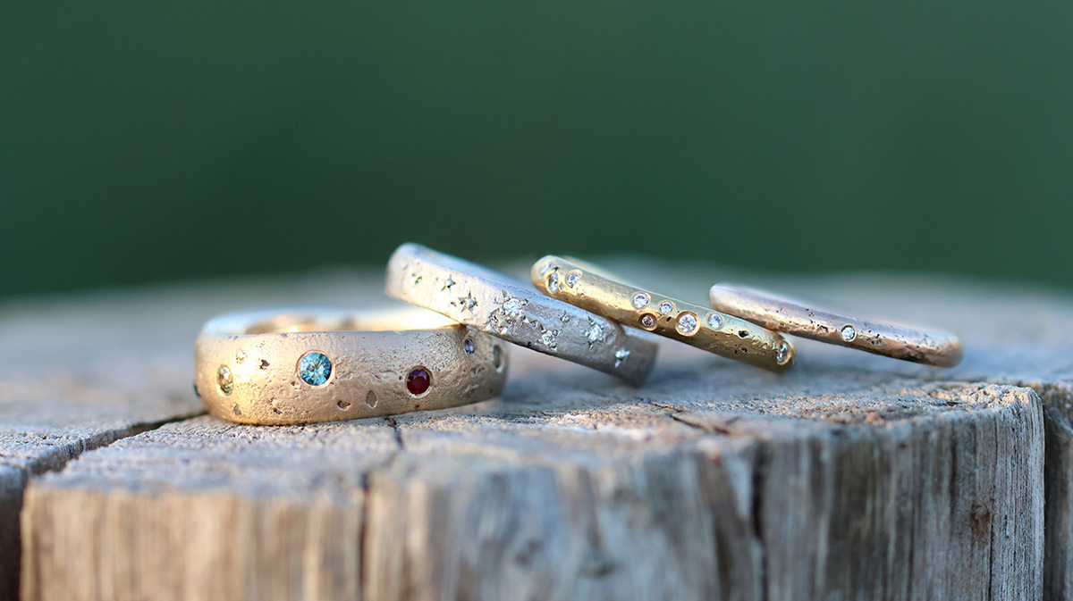 New scatter rings by Justin Duance