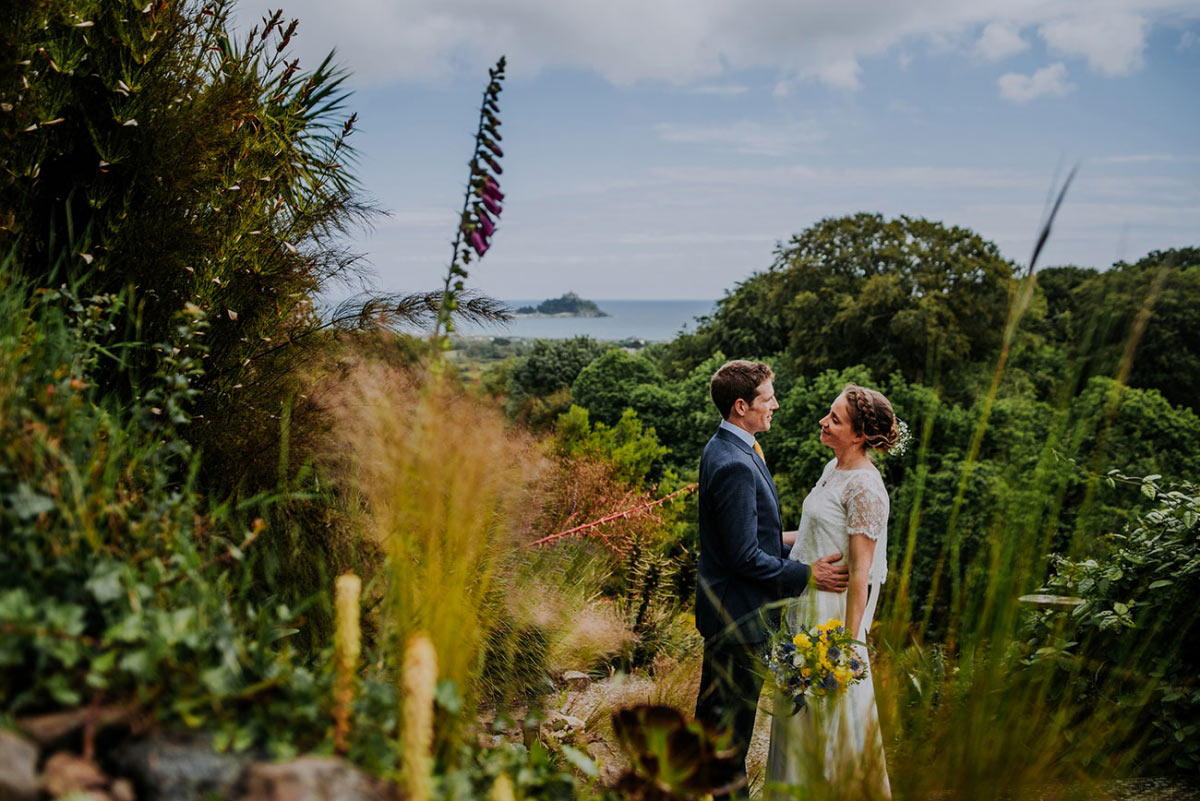 Wedding at Tremenheere Sculpture Gardens, Cornwall