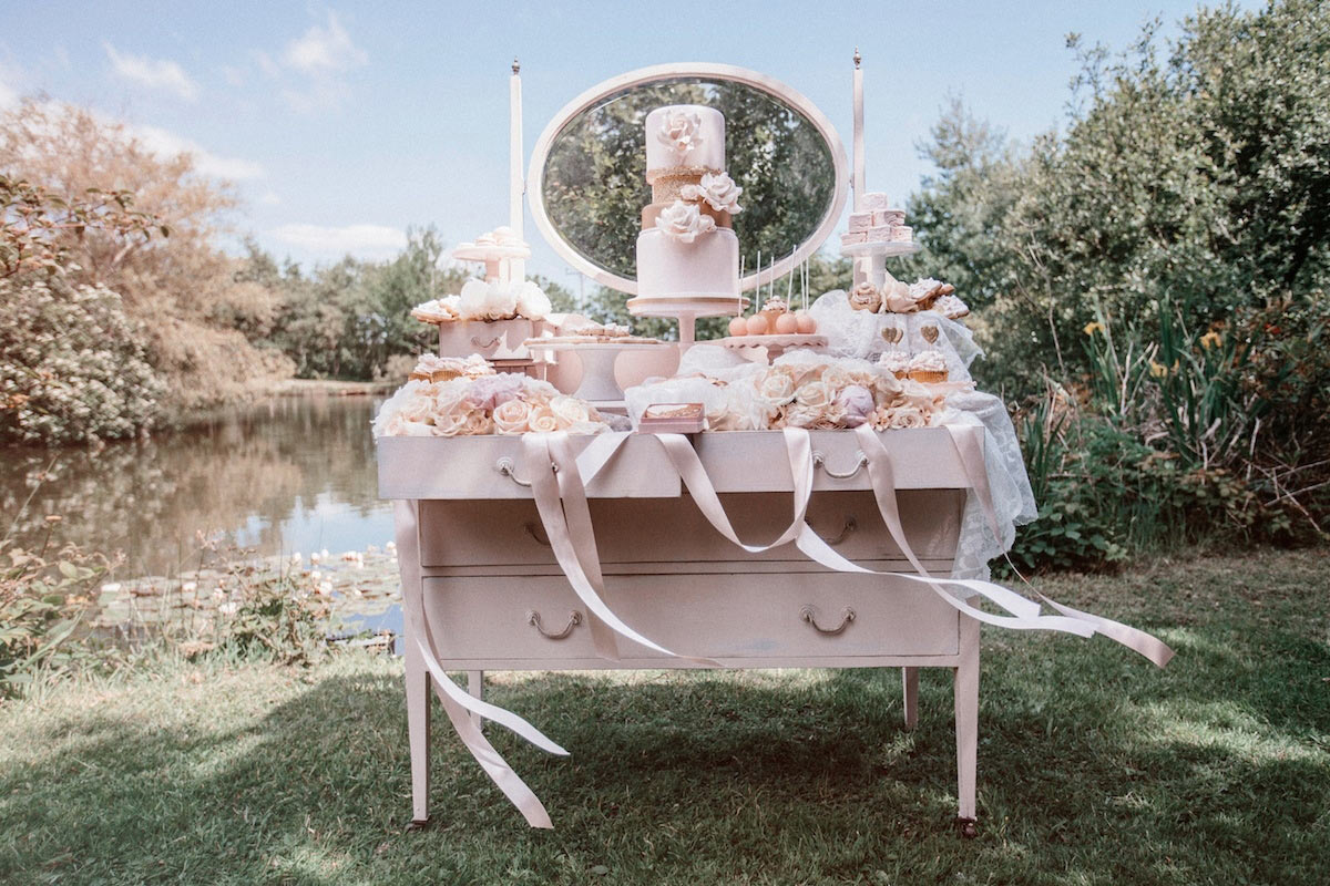 Pink Wedding Receptions