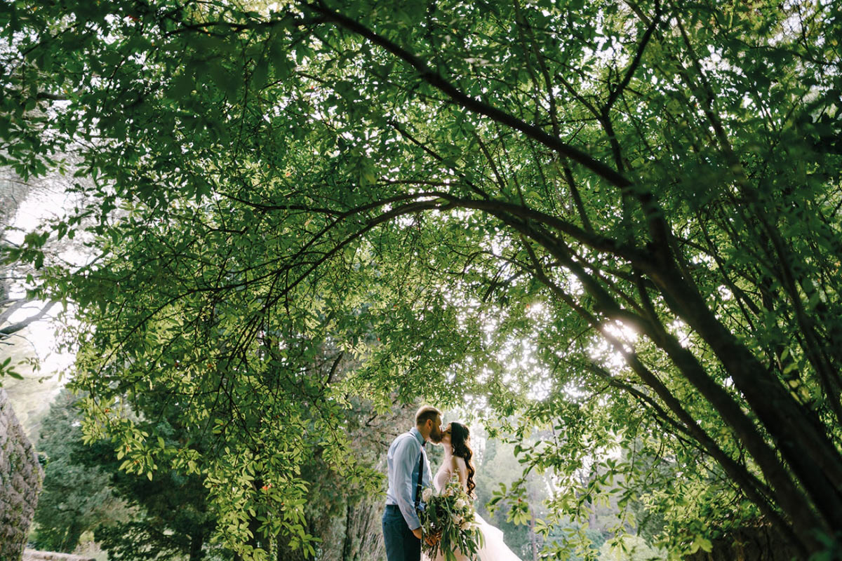 Go green on your wedding day
