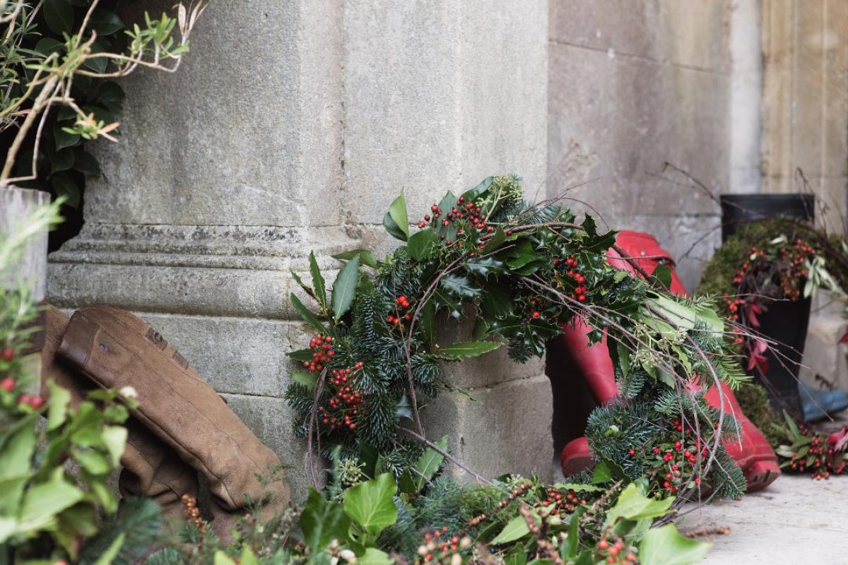 Christmas wreath workshops with Ruby Alice Design