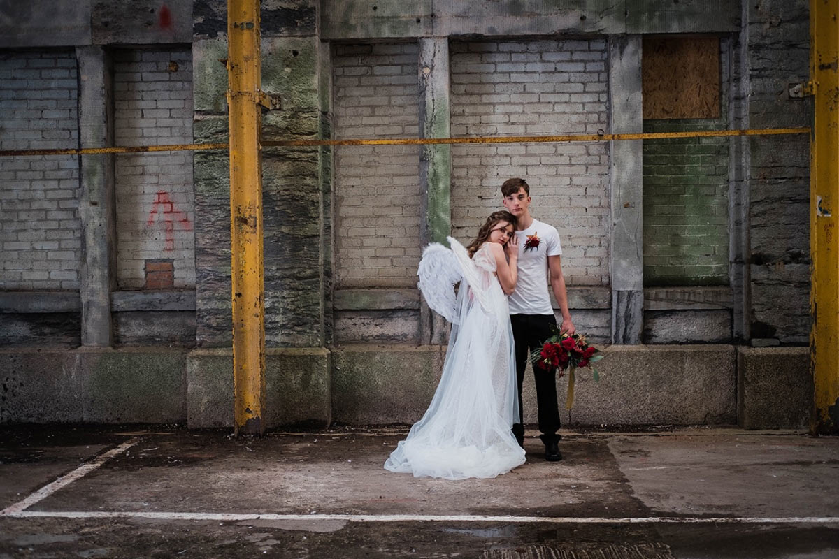 Romeo and Juliet styled shoot