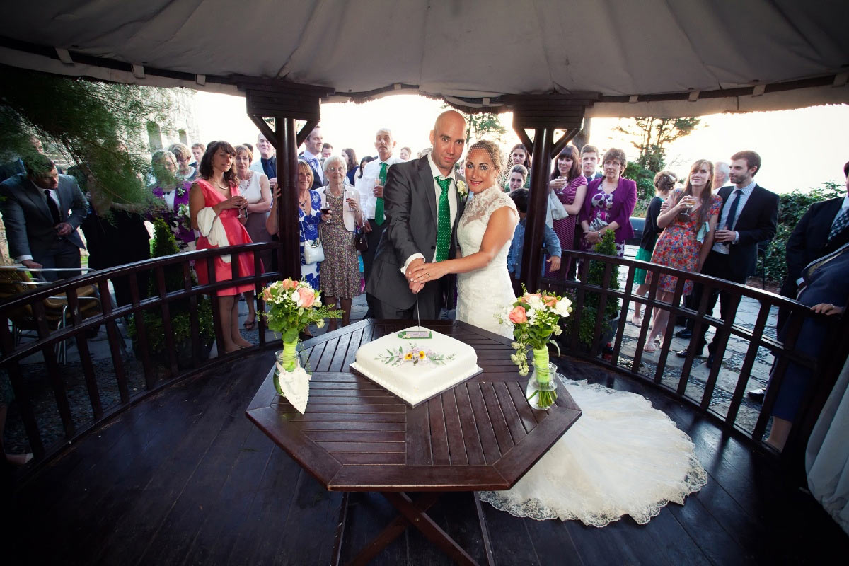 Wedding at Polhawn Fort, Cornwall