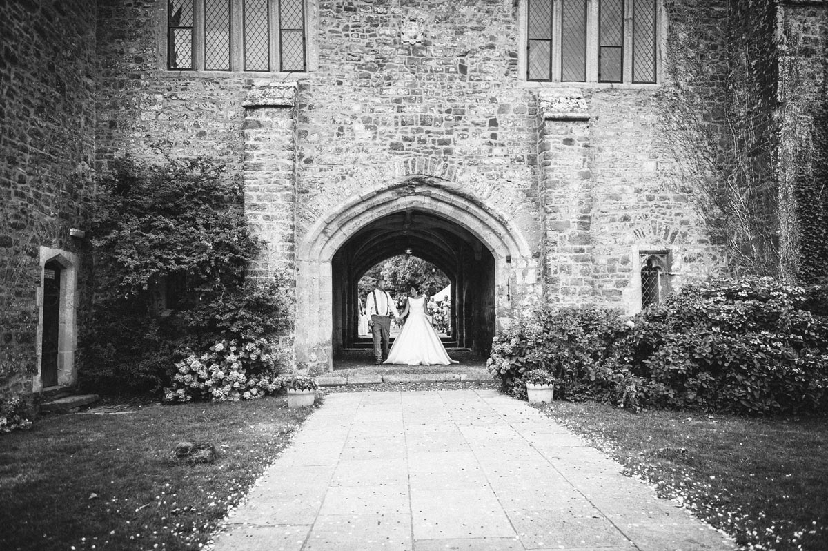 Wedding at Bickleigh Castle, Devon