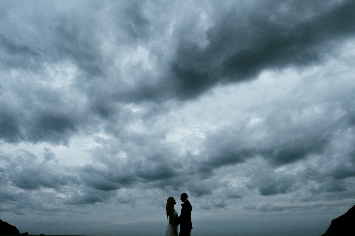 Wedding at Caerhays Castle, Cornwall