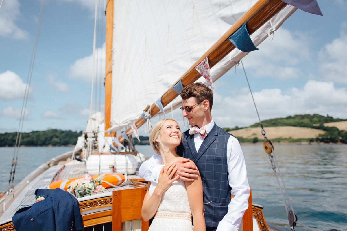 Wedding at Chycara, Cornwall