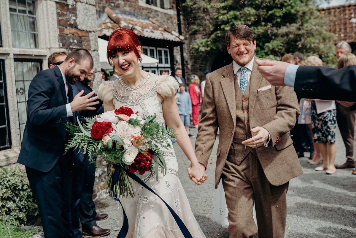 Wedding at Coombe Trenchard, Devon