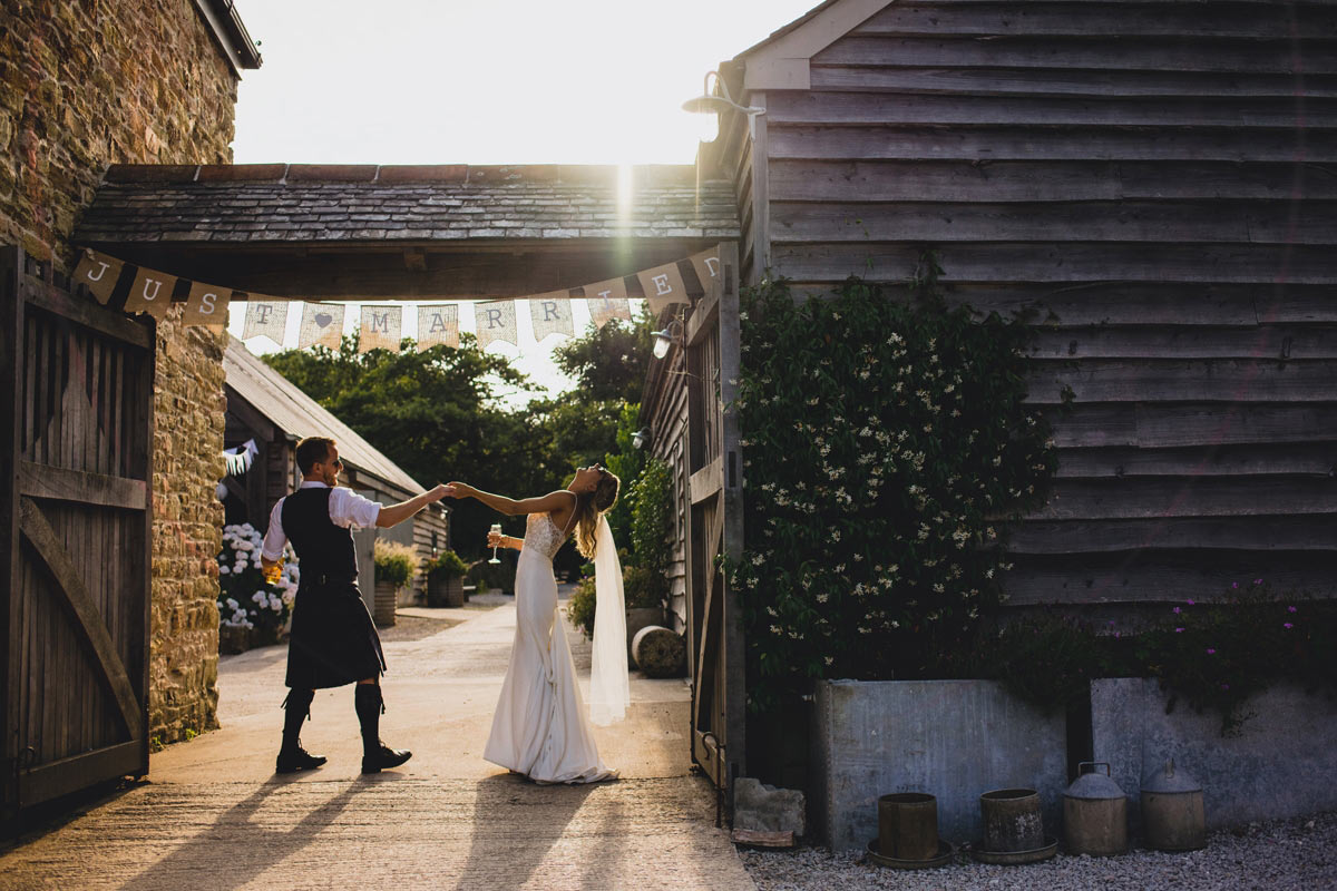 Wedding at Nancarrow Farm, Cornwall