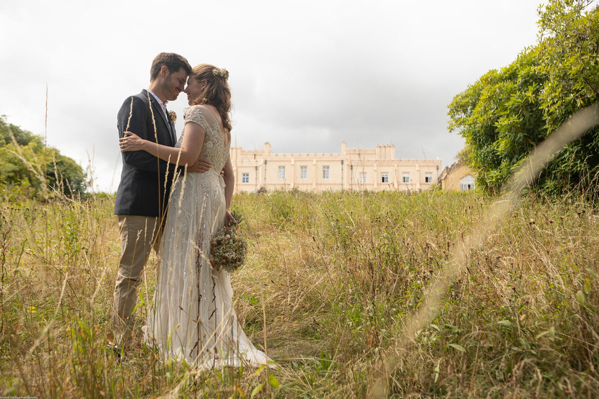 Wedding at Pentillie Castle, Cornwall