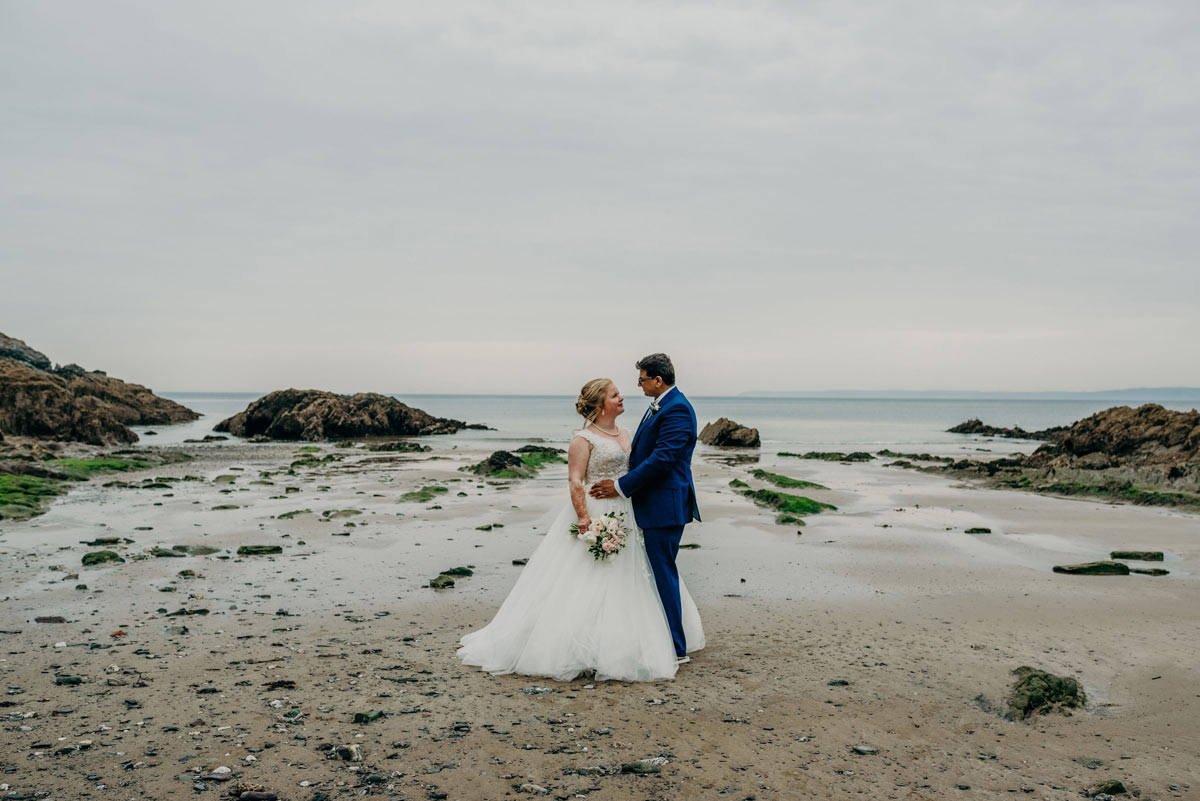 Wedding at Polhawn Fort, Cornwall