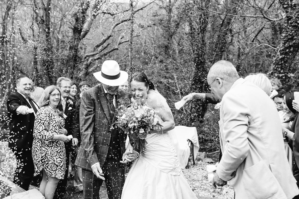 Wedding at Retorrick Mill, Cornwall