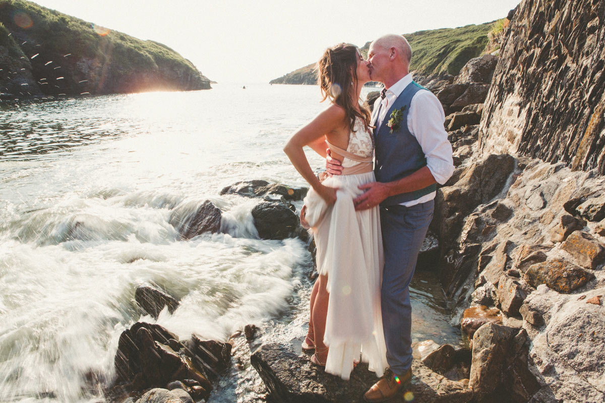 Wedding at Roscarrock, Cornwall