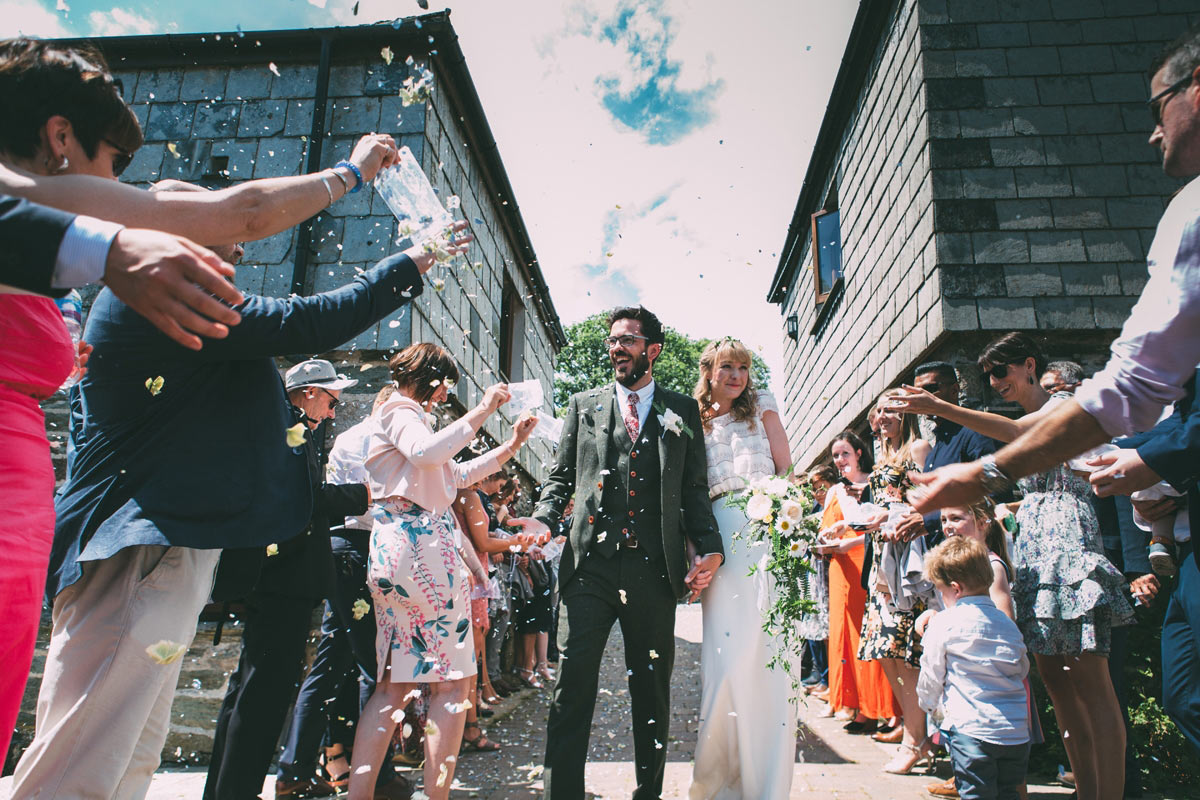 Wedding at Ta Mill, Cornwall