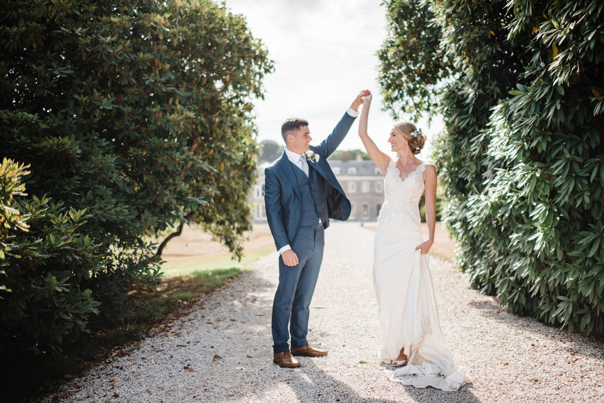 Wedding at Boconnoc House, Cornwall