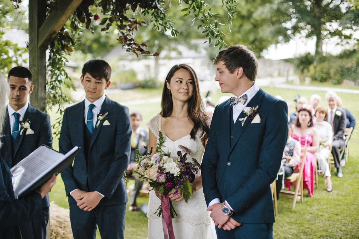 Wedding at The Green Cornwall