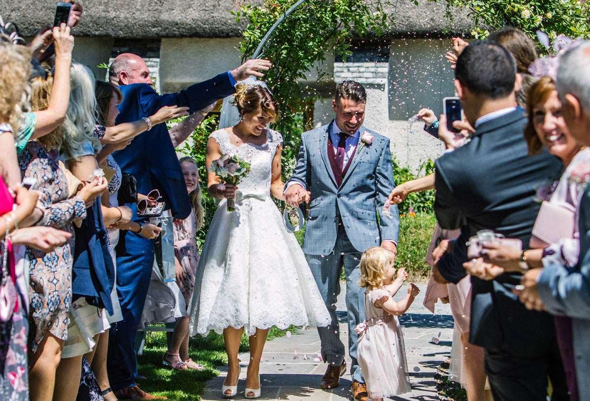 Wedding at The Oak Barn, Devon