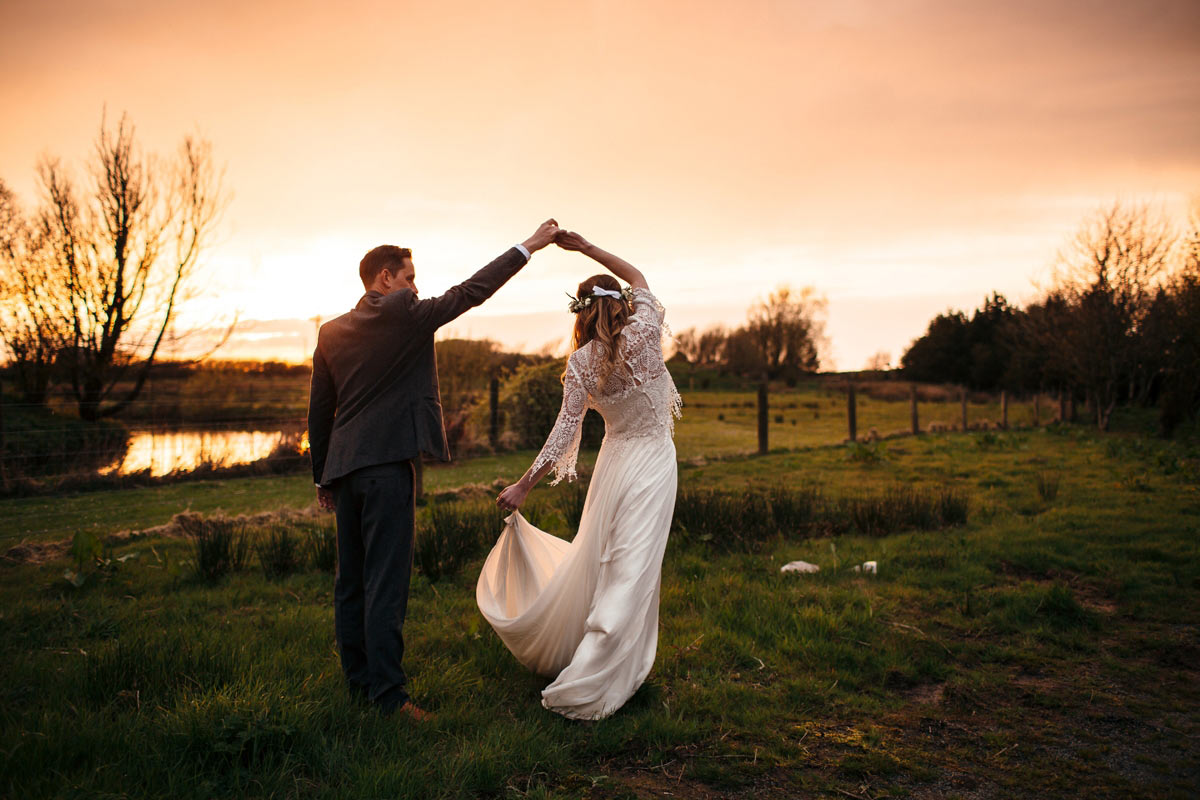 Wedding at The Old Barn, Devon