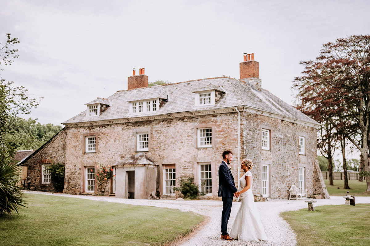 Wedding at Tredudwell Manor, Cornwall