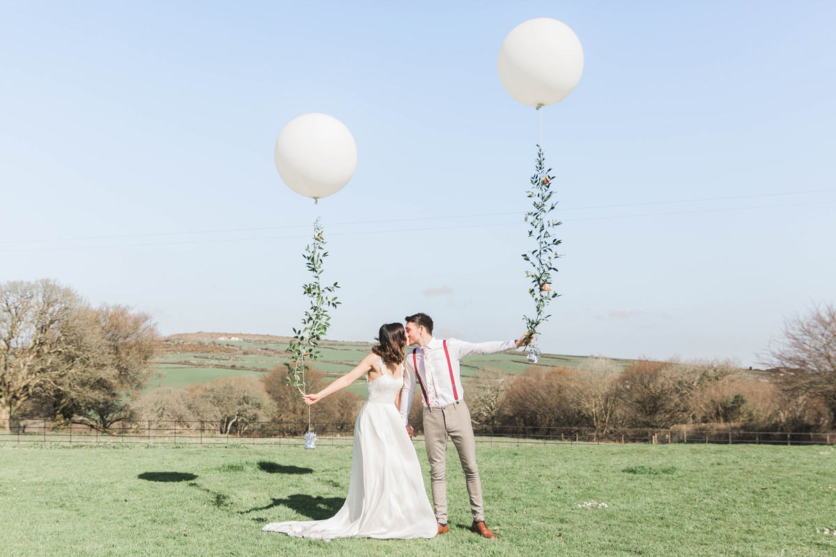 Wedding at Trevenna, Cornwall