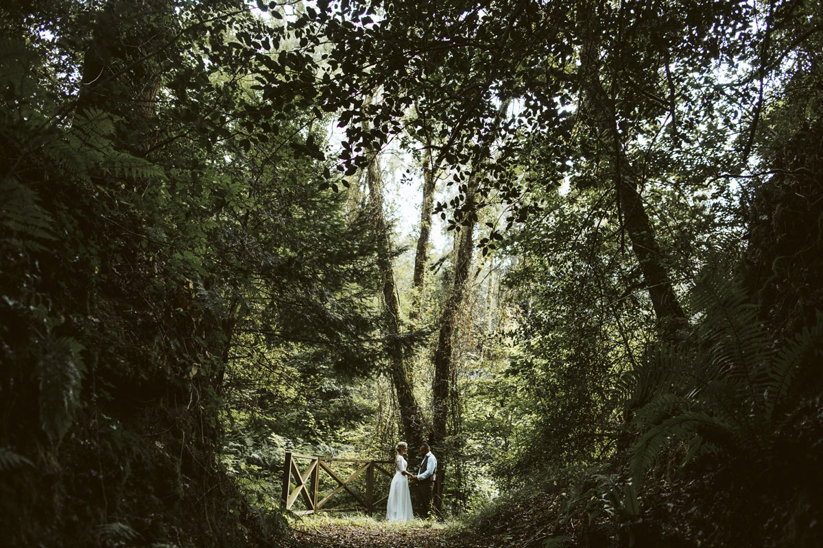 Wedding at Yurtcamp, Devon