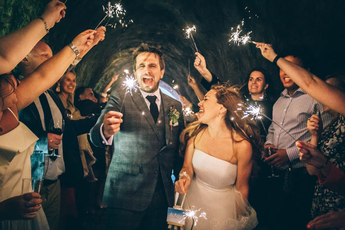 Wedding at Tunnels Beaches, Devon