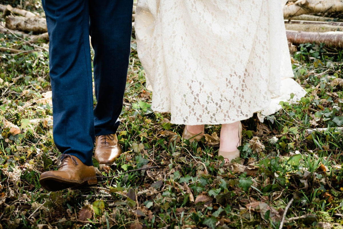 Woodland wedding styled shoot